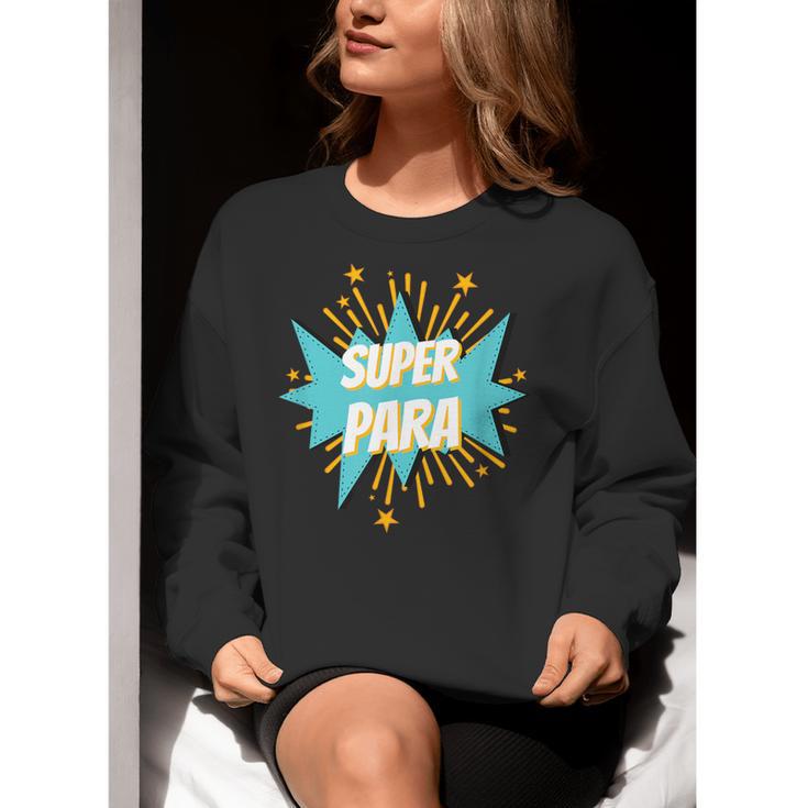 Para Shirt Super Para Paraprofessional Teacher Women Crewneck Sweatshirt, Super Teacher Sweatshirts, funny gift Para Shirt Super Para Paraprofessional Teacher Women Crewneck Sweatshirt, Super Teacher Sweatshirts, funny gift