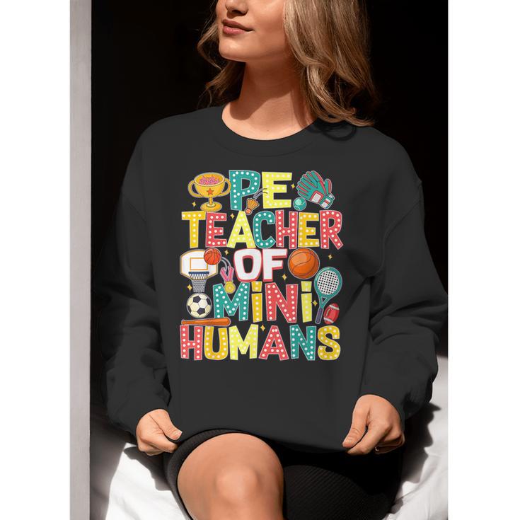 PE Teacher Back To School Physical Education Gym Teachers Women Crewneck Sweatshirt, Pe Teacher Sweatshirts, funny gift