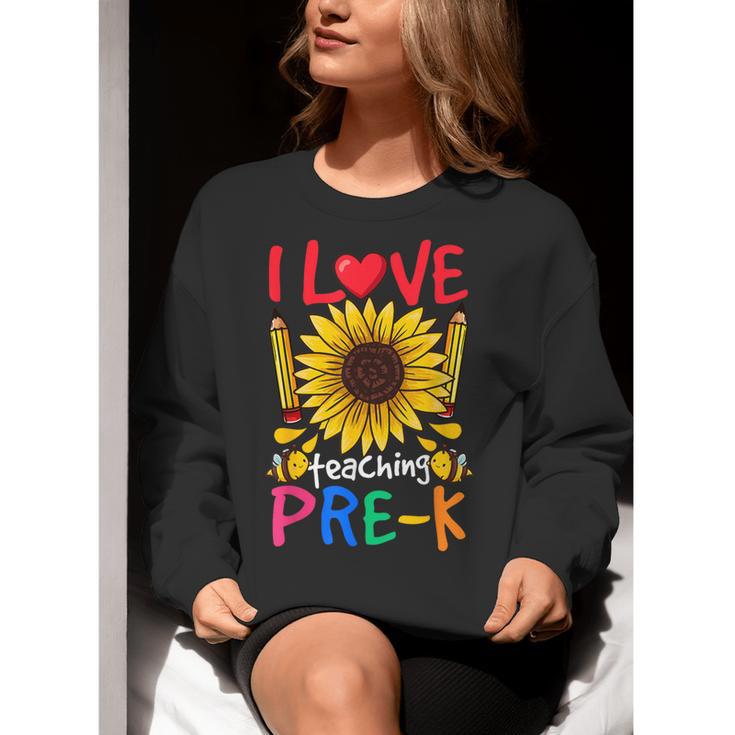 Pre School Teacher Pre-K Teacher Women Crewneck Sweatshirt, funny gift Pre School Teacher Pre-K Teacher Women Crewneck Sweatshirt, funny gift