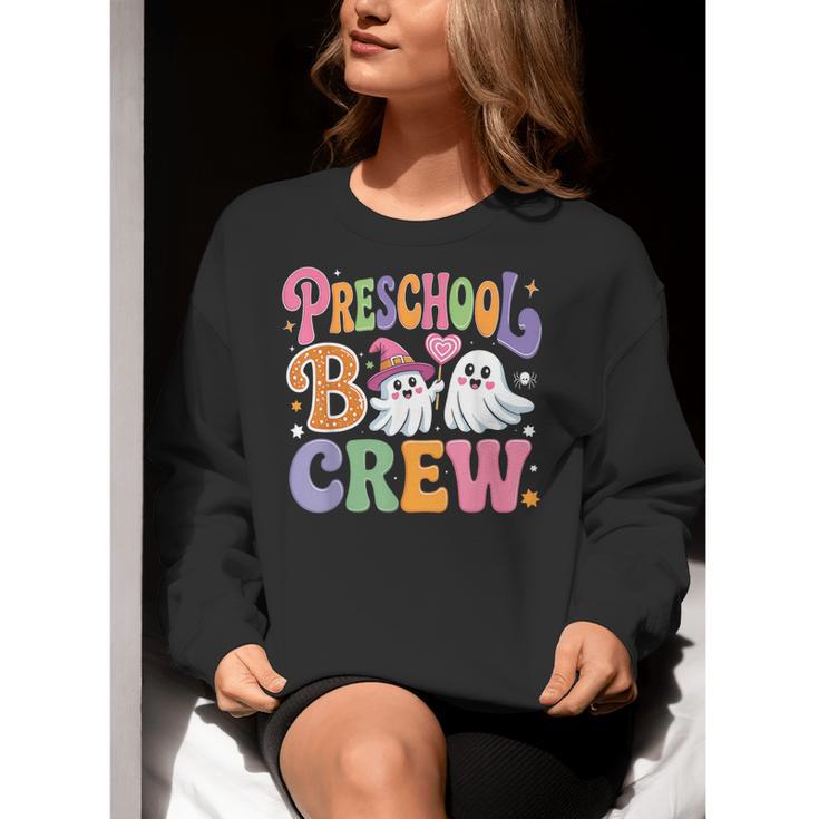Preschool Boo Crew Preschool Teacher Student Halloween Women Crewneck Sweatshirt, funny gift Preschool Boo Crew Preschool Teacher Student Halloween Women Crewneck Sweatshirt, funny gift