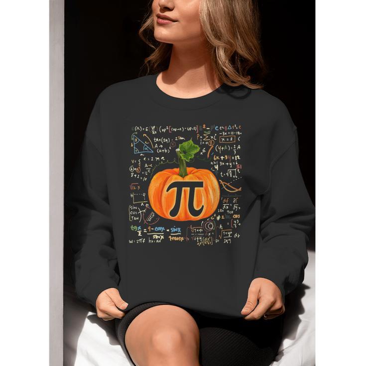 Pumpkin Pi Math Teacher Halloween Pumpkin Pi Women Crewneck Sweatshirt, funny gift Pumpkin Pi Math Teacher Halloween Pumpkin Pi Women Crewneck Sweatshirt, funny gift