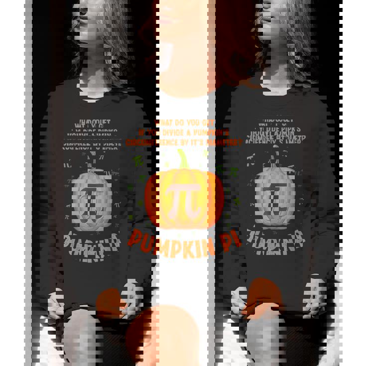 Pumpkin Pie Pi Math Teacher Shirt Halloween Men Adult Women Crewneck Sweatshirt, funny gift