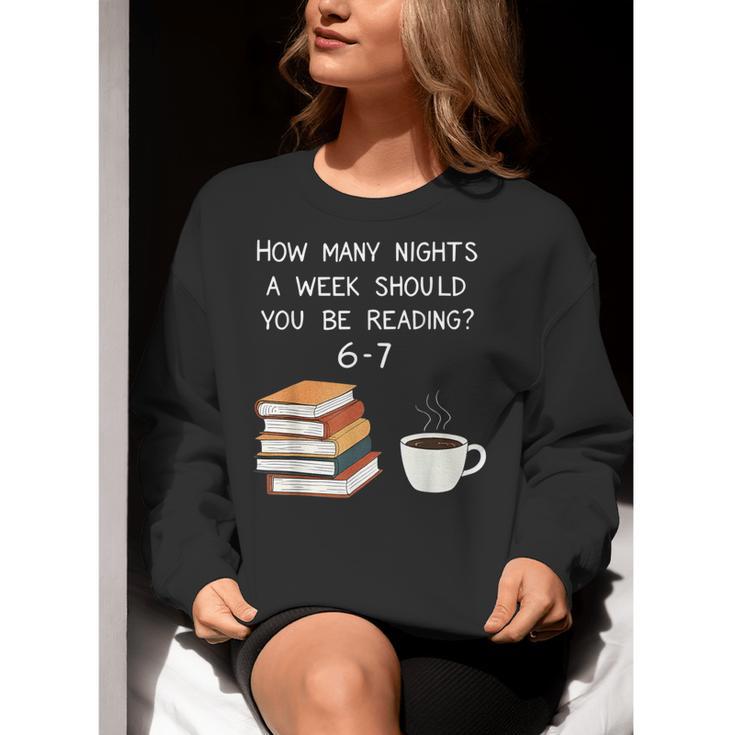 Reading 67 Six Seven Meme English Teacher Book Lover Women Crewneck Sweatshirt, English Teacher Sweatshirts, funny gift