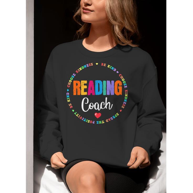 Reading Coach Teacher Interventionist Specialist Literacy Women Crewneck Sweatshirt, funny gift Reading Coach Teacher Interventionist Specialist Literacy Women Crewneck Sweatshirt, funny gift