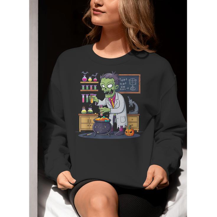 Science Teacher Halloween Shirt Zombie Chemistry Scientist Women Crewneck Sweatshirt, Science Teacher Sweatshirts, funny gift Science Teacher Halloween Shirt Zombie Chemistry Scientist Women Crewneck Sweatshirt, Science Teacher Sweatshirts, funny gift
