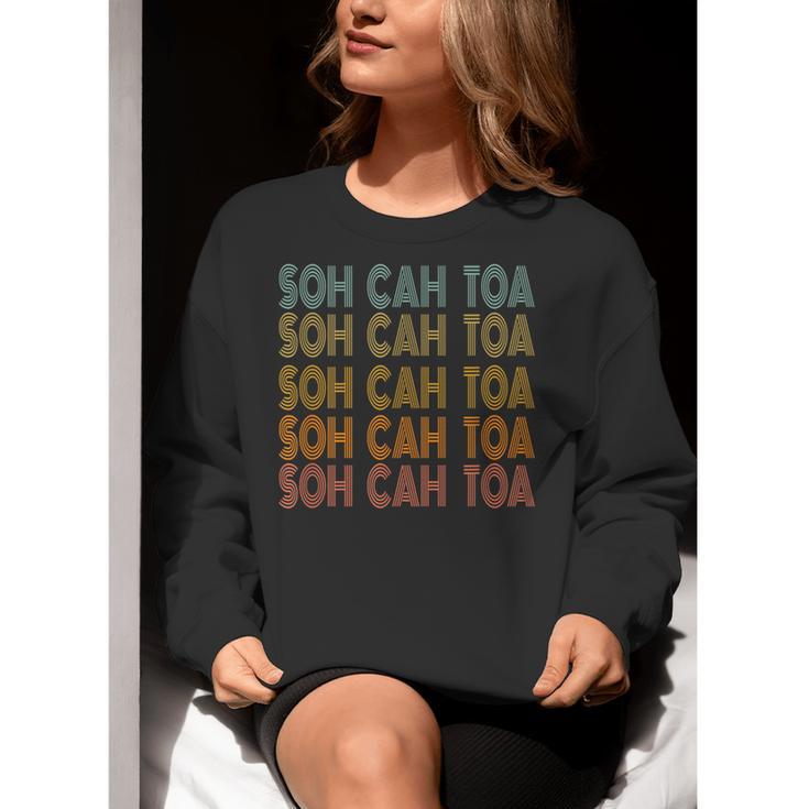 SOH CAH TOA SOHCAHTOA Trigonometry Math Parody Teacher Men Women Kids Women Crewneck Sweatshirt, funny gift SOH CAH TOA SOHCAHTOA Trigonometry Math Parody Teacher Men Women Kids Women Crewneck Sweatshirt, funny gift
