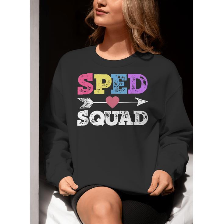 Special Education Squad Shirt SPED Squad Teacher's Day For Men Women Women Crewneck Sweatshirt, funny gift