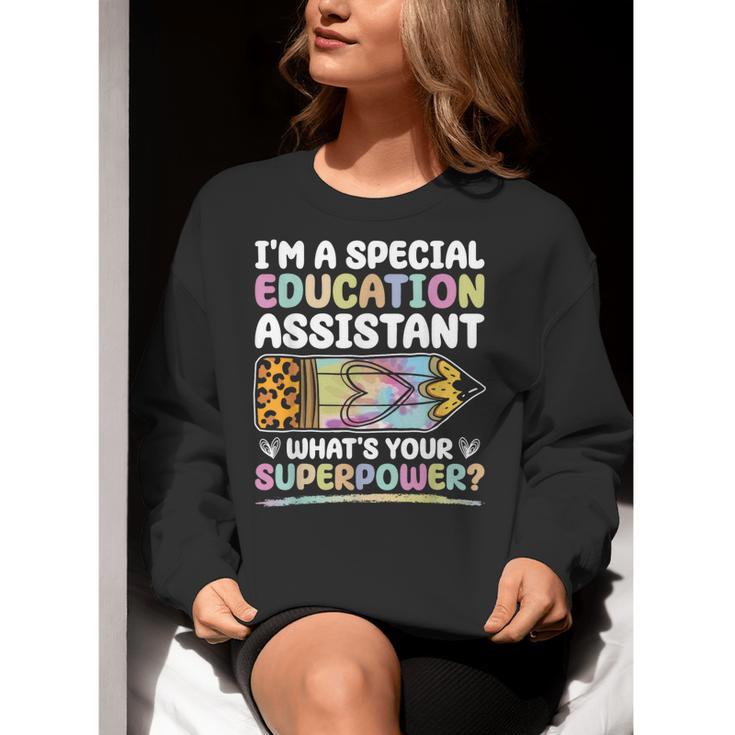Special Educational Assistant And Sped Teacher Women Crewneck Sweatshirt, funny gift Special Educational Assistant And Sped Teacher Women Crewneck Sweatshirt, funny gift