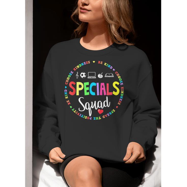 Specials Squad Teacher TRIBE Team Back To Primary School Men Women Girls Kids Women Crewneck Sweatshirt, funny gift