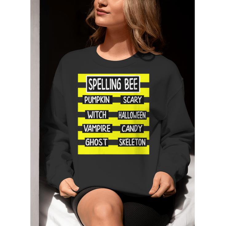 Spelling Bee Pun Halloween Costume For Teachers Women Crewneck Sweatshirt, funny gift Spelling Bee Pun Halloween Costume For Teachers Women Crewneck Sweatshirt, funny gift