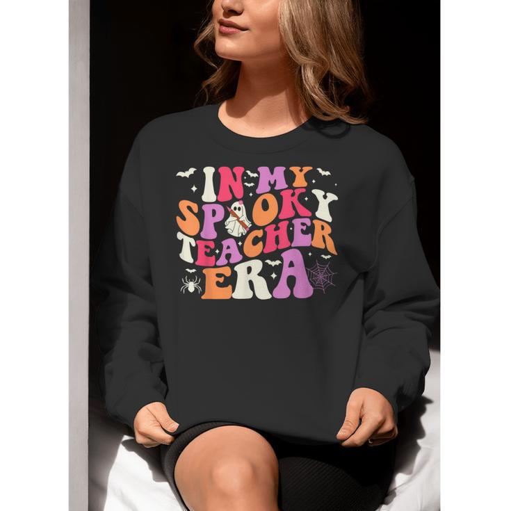 In My Spooky Teacher Era Halloween Teacher Back To School Women Crewneck Sweatshirt, funny gift In My Spooky Teacher Era Halloween Teacher Back To School Women Crewneck Sweatshirt, funny gift
