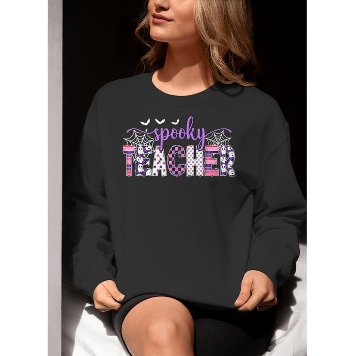 Spooky Teacher Halloween Costume Women Spooky Teacher Women Crewneck Sweatshirt, funny gift Spooky Teacher Halloween Costume Women Spooky Teacher Women Crewneck Sweatshirt, funny gift