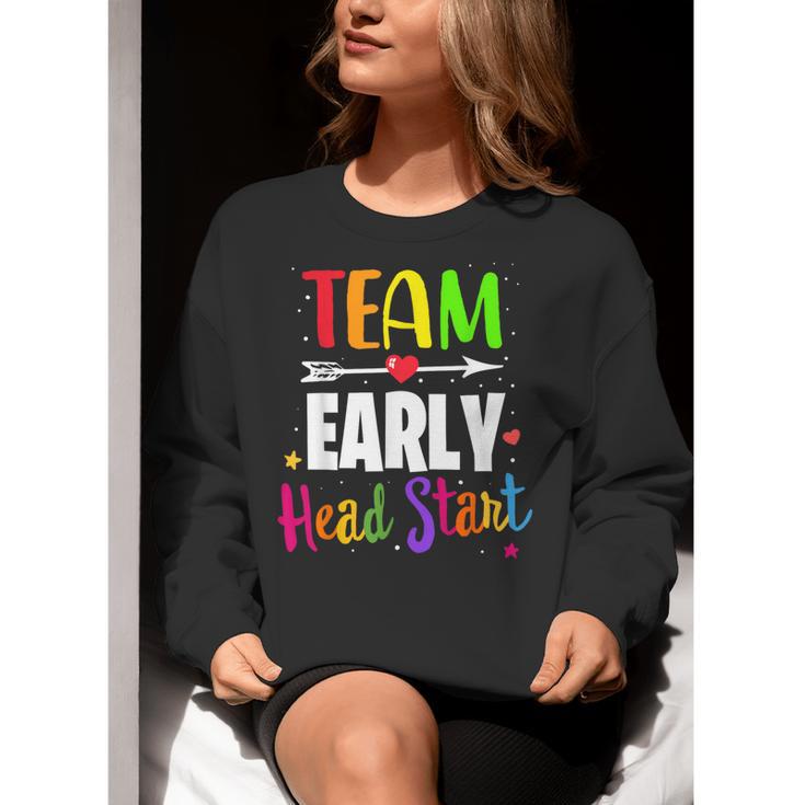 Teacher Early Childhood Education Preschool Head Start Crew Women Crewneck Sweatshirt, funny gift Teacher Early Childhood Education Preschool Head Start Crew Women Crewneck Sweatshirt, funny gift