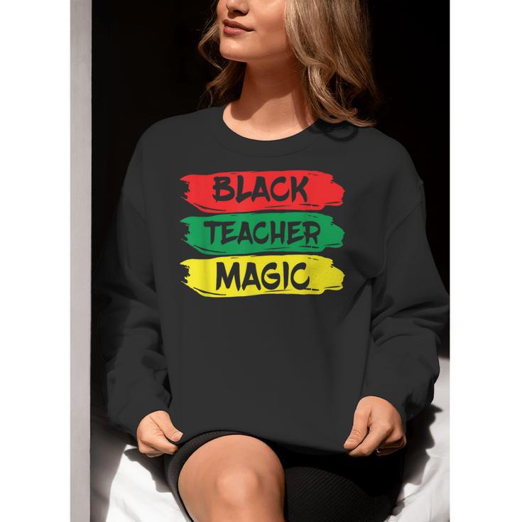 Teacher Magic Black History Month Educator For Men Women Women Crewneck Sweatshirt, History Teacher Sweatshirts, funny gift Teacher Magic Black History Month Educator For Men Women Women Crewneck Sweatshirt, History Teacher Sweatshirts, funny gift