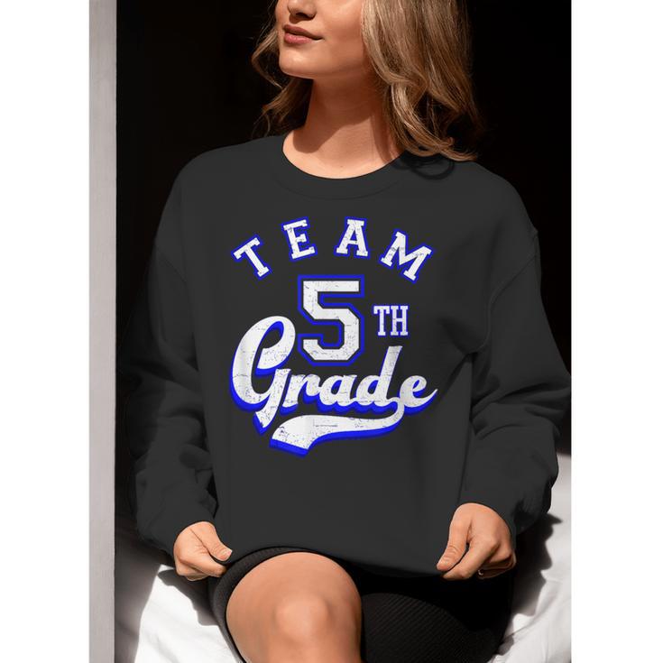 Team 5th Grade Fifth For Teacher Or Students Women Crewneck Sweatshirt, funny gift Team 5th Grade Fifth For Teacher Or Students Women Crewneck Sweatshirt, funny gift