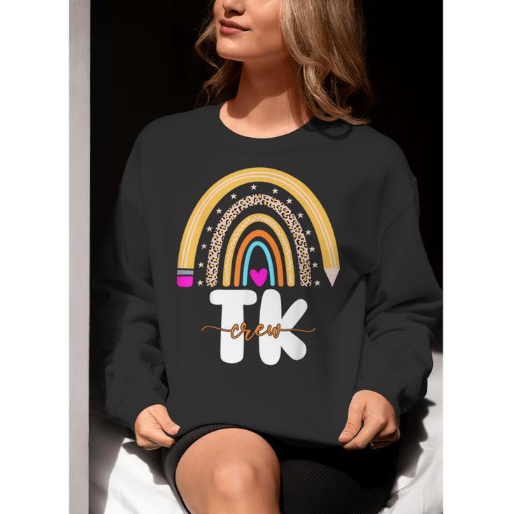 Team TK Transitional Kindergaten TK Crew Squad Teacher Kids Women Crewneck Sweatshirt, funny gift Team TK Transitional Kindergaten TK Crew Squad Teacher Kids Women Crewneck Sweatshirt, funny gift