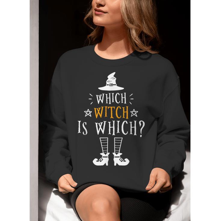 Which Witch Is Which Halloween Grammar Teacher Costume Women Crewneck Sweatshirt, funny gift Which Witch Is Which Halloween Grammar Teacher Costume Women Crewneck Sweatshirt, funny gift