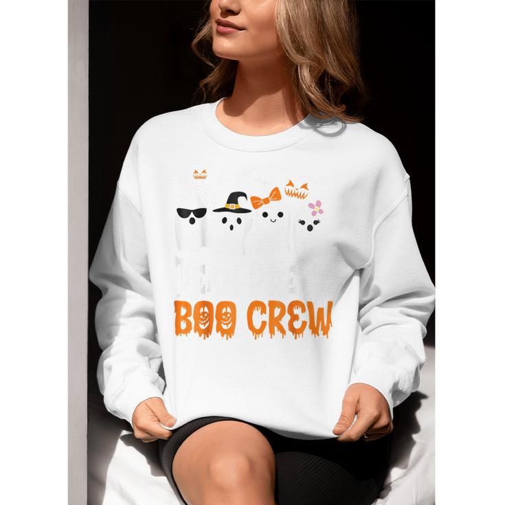 Cute Ghost Team Pre K Boo Crew Halloween Teacher Student Women Crewneck Sweatshirt, funny gift Cute Ghost Team Pre K Boo Crew Halloween Teacher Student Women Crewneck Sweatshirt, funny gift