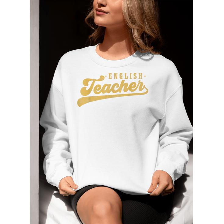 English Teacher Men Women Vintage Graphic English Teacher Women Crewneck Sweatshirt, English Teacher Sweatshirts, funny gift English Teacher Men Women Vintage Graphic English Teacher Women Crewneck Sweatshirt, English Teacher Sweatshirts, funny gift