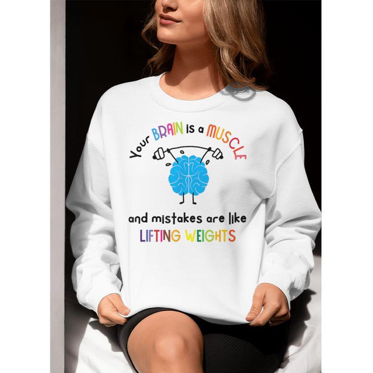 Growth Mindset Tee Teacher Quotes Men Women Kids Women Crewneck Sweatshirt, funny gift Growth Mindset Tee Teacher Quotes Men Women Kids Women Crewneck Sweatshirt, funny gift