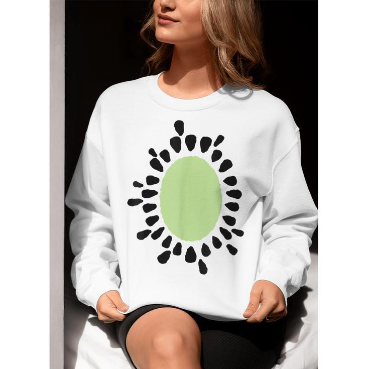 Kiwi Easy Costume Halloween Fruit Lover School Teacher Fun Women Crewneck Sweatshirt, funny gift Kiwi Easy Costume Halloween Fruit Lover School Teacher Fun Women Crewneck Sweatshirt, funny gift