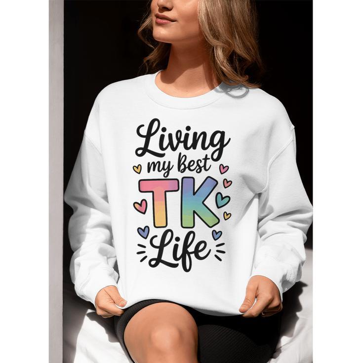 Transitional Kindergarten TK Teacher Women Crewneck Sweatshirt, funny gift Transitional Kindergarten TK Teacher Women Crewneck Sweatshirt, funny gift