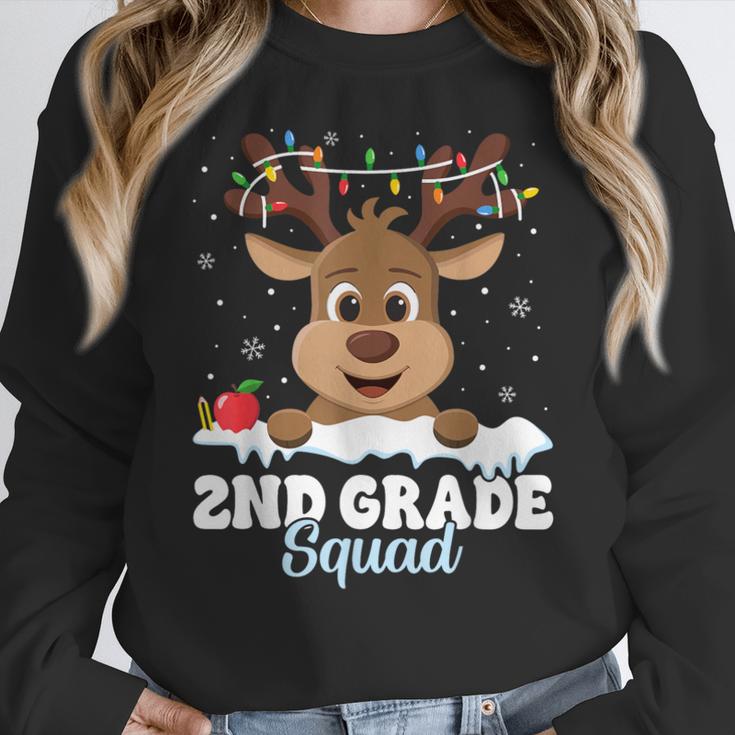 2nd Grade Teacher Christmas Second Grade Squad Reindeer Xmas For Men Women Kids Women Crewneck Sweatshirt, 2nd Grade Teacher Gifts, funny design 2nd Grade Teacher Christmas Second Grade Squad Reindeer Xmas For Men Women Kids Women Crewneck Sweatshirt, 2nd Grade Teacher Gifts, funny design