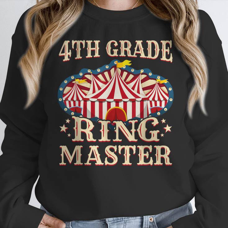 4th Grade Ringmaster Shirt 4th Grade Teacher Shirts Teacher Men Women Kids Women Crewneck Sweatshirt, 4th Grade Teacher Gifts, funny design 4th Grade Ringmaster Shirt 4th Grade Teacher Shirts Teacher Men Women Kids Women Crewneck Sweatshirt, 4th Grade Teacher Gifts, funny design