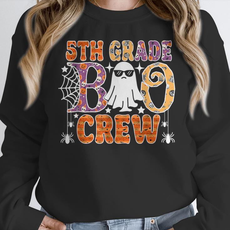 5th Grade Boo Crew Halloween Teachers Students Women Crewneck Sweatshirt, funny design 5th Grade Boo Crew Halloween Teachers Students Women Crewneck Sweatshirt, funny design