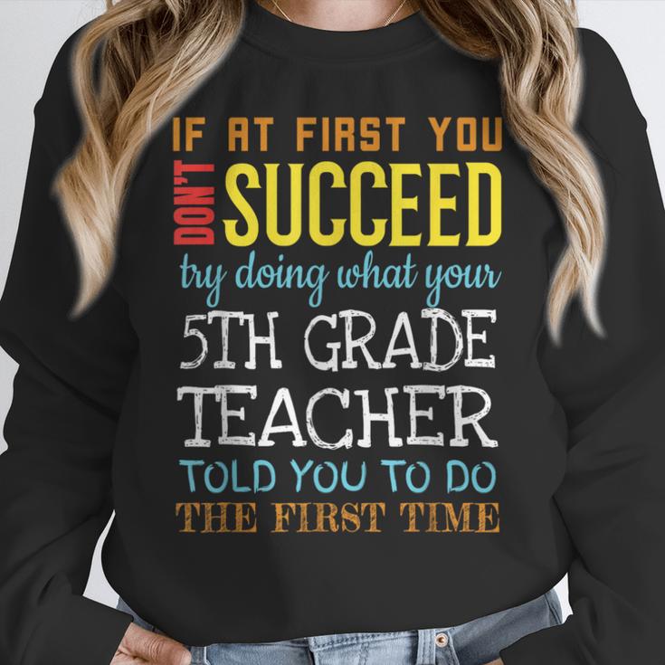 5th Grade Teacher Appreciation Women Crewneck Sweatshirt, funny design 5th Grade Teacher Appreciation Women Crewneck Sweatshirt, funny design