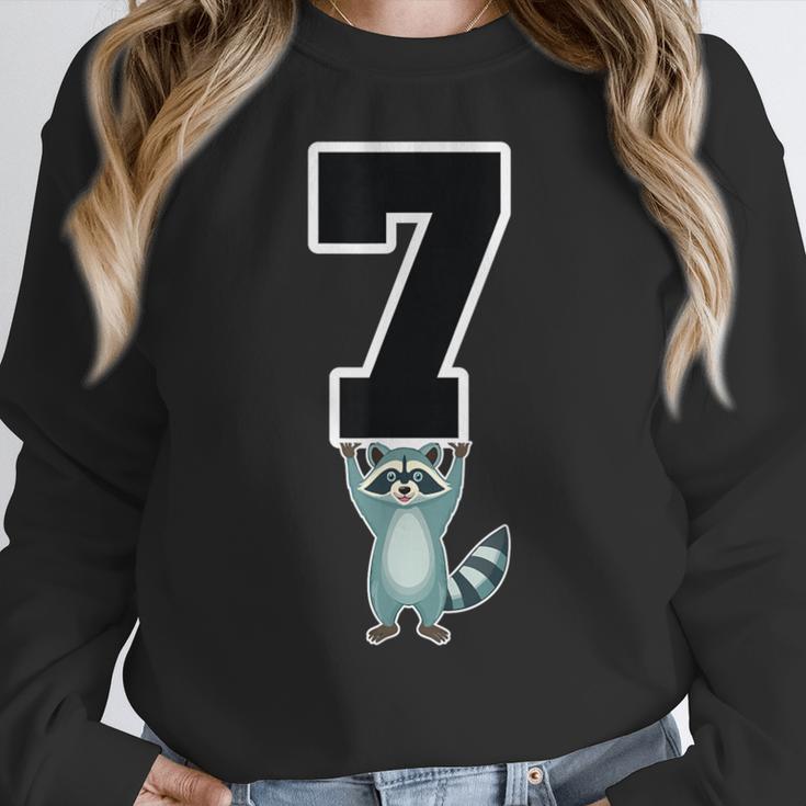 6 7 Matching Teachers Halloween Costume Raccoon Women Crewneck Sweatshirt, funny design 6 7 Matching Teachers Halloween Costume Raccoon Women Crewneck Sweatshirt, funny design