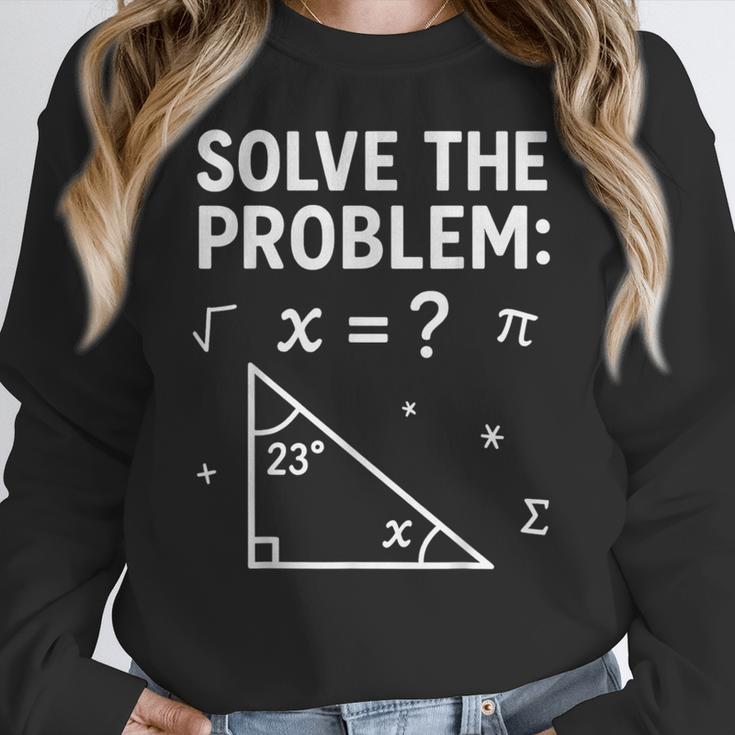 67 Math Meme Solve The Problem Teacher For Student Women Crewneck Sweatshirt, funny design 67 Math Meme Solve The Problem Teacher For Student Women Crewneck Sweatshirt, funny design
