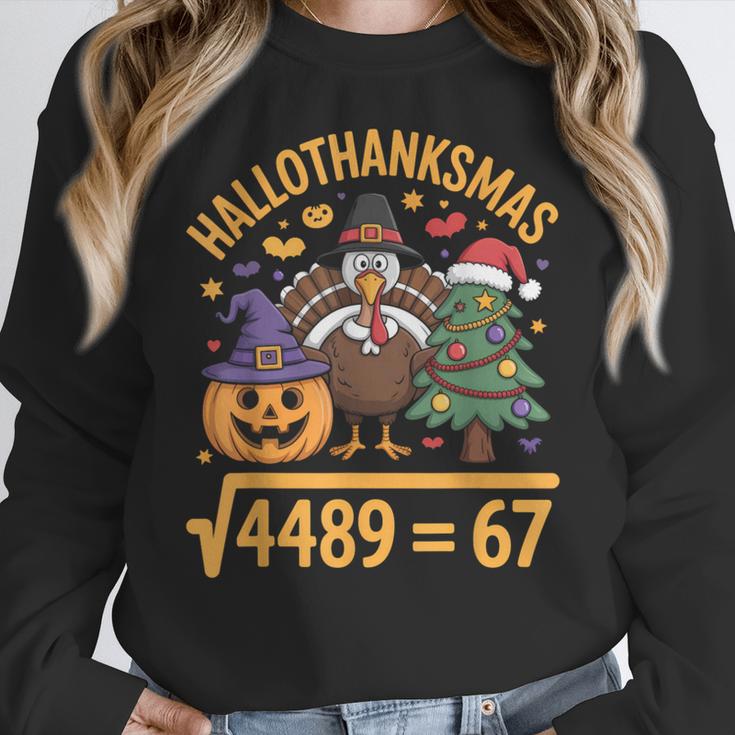 67 Meme Math Teacher Root 4489 Hallothanksmas Six Seven Women Crewneck Sweatshirt, funny design 67 Meme Math Teacher Root 4489 Hallothanksmas Six Seven Women Crewneck Sweatshirt, funny design