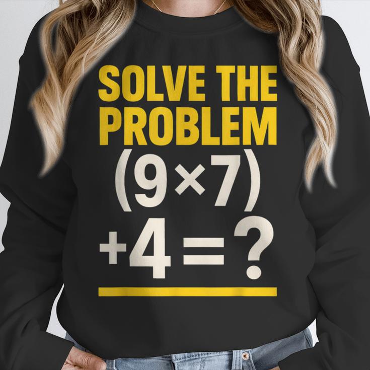 67 Meme Math Teacher School 6-7 Brain Rot Six Seven Women Crewneck Sweatshirt, funny design 67 Meme Math Teacher School 6-7 Brain Rot Six Seven Women Crewneck Sweatshirt, funny design