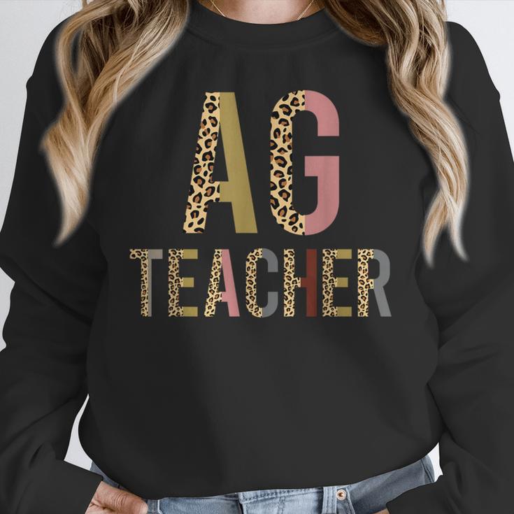 AG Teacher Farmer Life Agriculture Teacher Women Crewneck Sweatshirt, funny design AG Teacher Farmer Life Agriculture Teacher Women Crewneck Sweatshirt, funny design