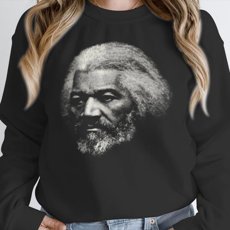 American History Frederick Douglass Teacher Women Crewneck Sweatshirt, History Teacher Gifts, funny design