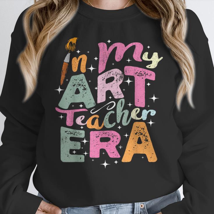 In My Art Teacher Era Teaching Future Artist Back To School Women Crewneck Sweatshirt, Future Teacher Gifts, funny design In My Art Teacher Era Teaching Future Artist Back To School Women Crewneck Sweatshirt, Future Teacher Gifts, funny design