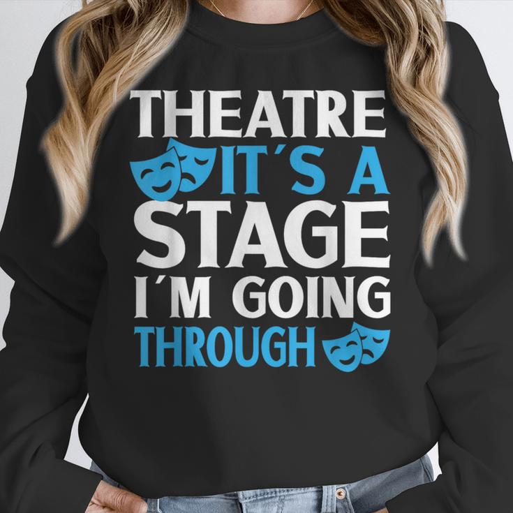 Theater Teacher Drama Teacher Theater Nerd Actor Men Women Kids Women Crewneck Sweatshirt, funny design Theater Teacher Drama Teacher Theater Nerd Actor Men Women Kids Women Crewneck Sweatshirt, funny design