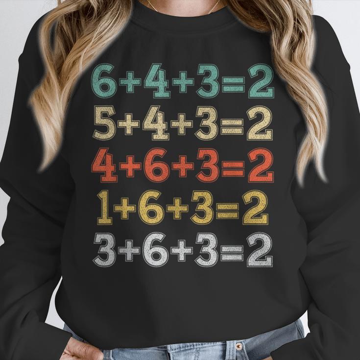 Baseball Math Sports Double Play Teacher School 2022 Women Crewneck Sweatshirt, funny design Baseball Math Sports Double Play Teacher School 2022 Women Crewneck Sweatshirt, funny design