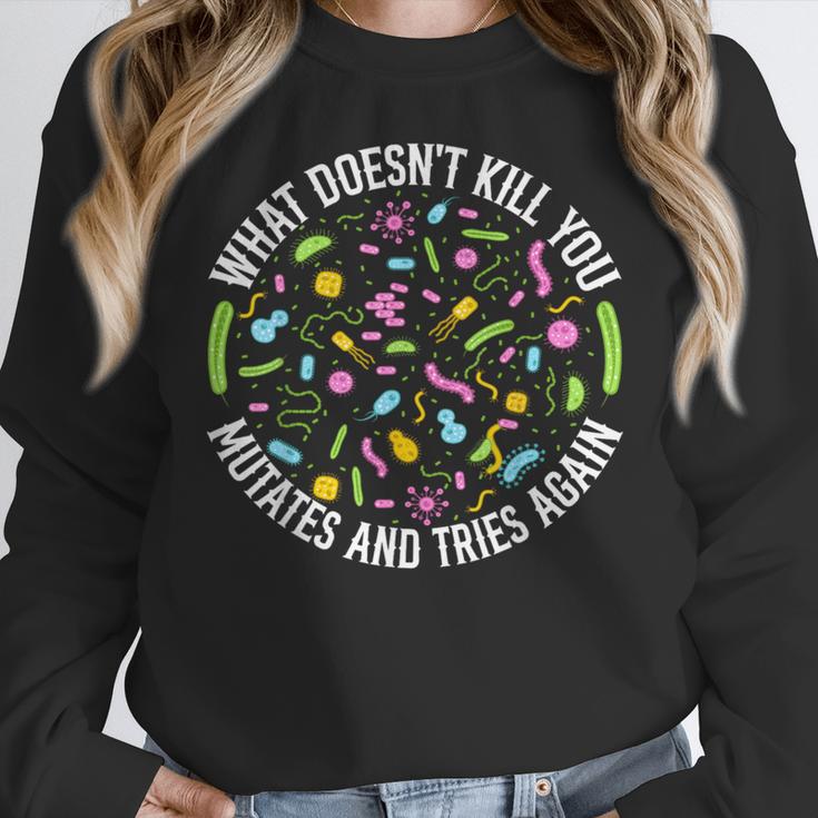 Biology Bio Teachers And Biochemistry Lab Nerds Women Crewneck Sweatshirt, funny design Biology Bio Teachers And Biochemistry Lab Nerds Women Crewneck Sweatshirt, funny design