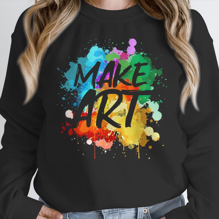 Cool Art For Men Women Artist Teacher Painter Artists Paint Women Crewneck Sweatshirt, funny design Cool Art For Men Women Artist Teacher Painter Artists Paint Women Crewneck Sweatshirt, funny design