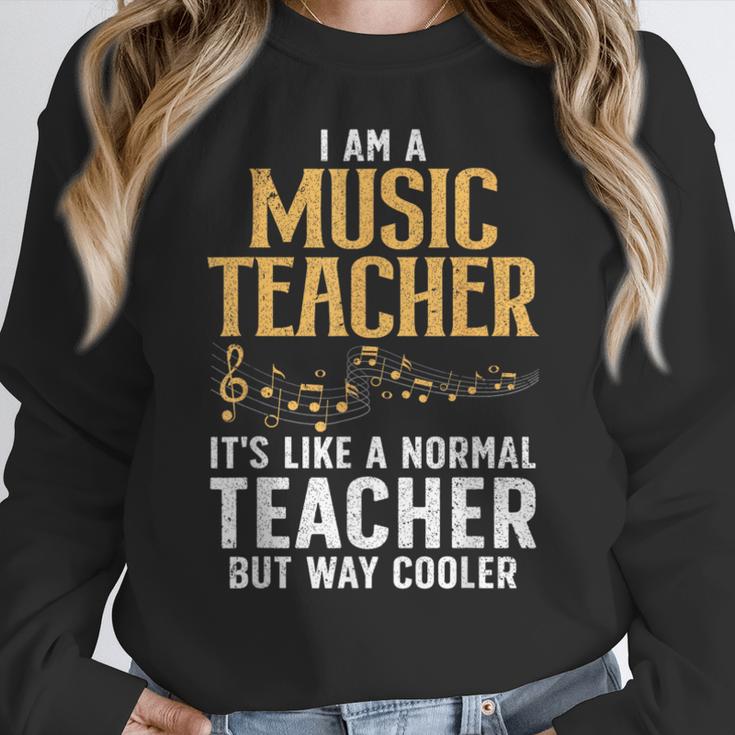 Cool Music Teacher Art For Men Women School Orchestra Coach Women Crewneck Sweatshirt, funny design Cool Music Teacher Art For Men Women School Orchestra Coach Women Crewneck Sweatshirt, funny design