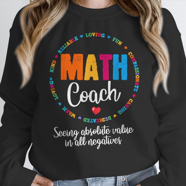 Cute Math Coach Teacher Mathematical Nerd School Women Crewneck Sweatshirt, funny design Cute Math Coach Teacher Mathematical Nerd School Women Crewneck Sweatshirt, funny design