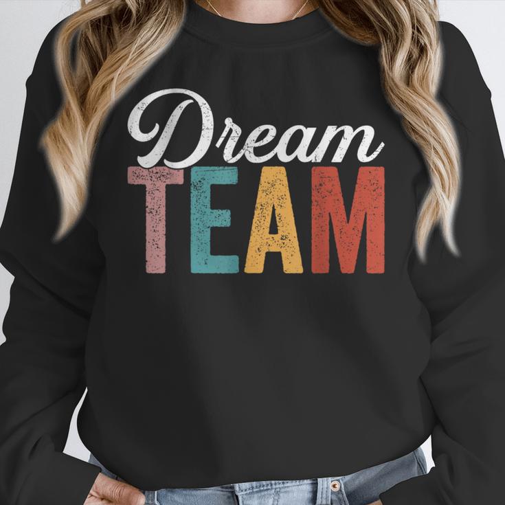 Dream Team Last Day Of School Back To School Teacher Kids Women Crewneck Sweatshirt, funny design Dream Team Last Day Of School Back To School Teacher Kids Women Crewneck Sweatshirt, funny design