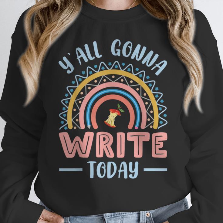 ELA English Teacher Women Crewneck Sweatshirt, English Teacher Gifts, funny design ELA English Teacher Women Crewneck Sweatshirt, English Teacher Gifts, funny design