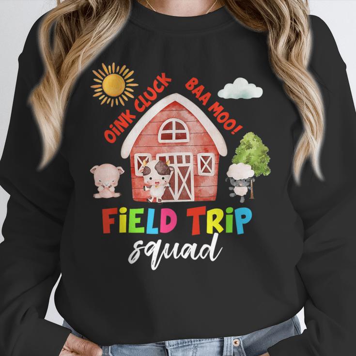 Farm Field Trip Squad Field Day 2025 Teachers Students Women Crewneck Sweatshirt, funny design Farm Field Trip Squad Field Day 2025 Teachers Students Women Crewneck Sweatshirt, funny design