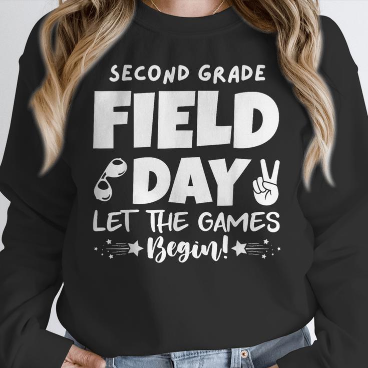 Field Day Second 2nd Grade Orange 2025 Boy Girl Teacher Women Crewneck Sweatshirt, 2nd Grade Teacher Gifts, funny design Field Day Second 2nd Grade Orange 2025 Boy Girl Teacher Women Crewneck Sweatshirt, 2nd Grade Teacher Gifts, funny design