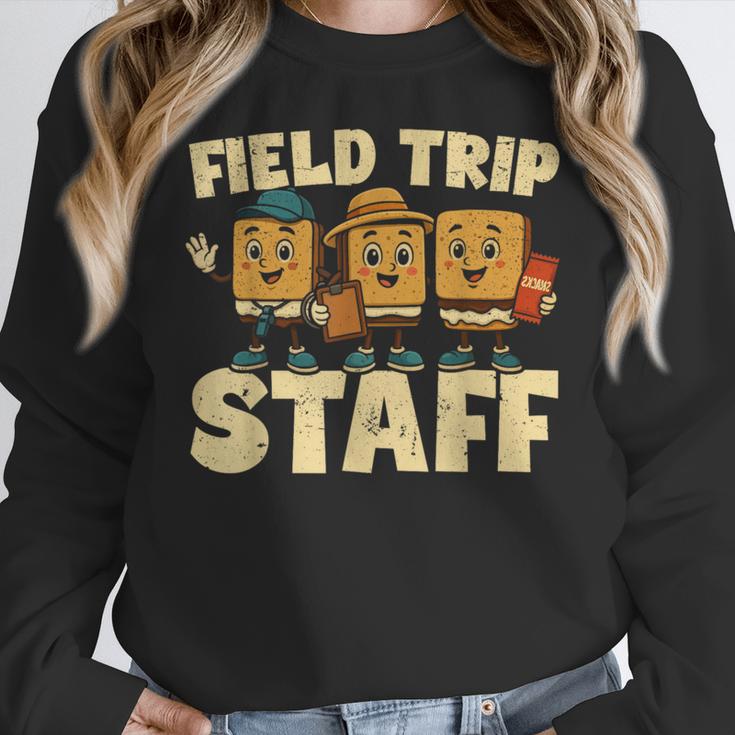 Field Trip Teacher Field Women Crewneck Sweatshirt, funny design