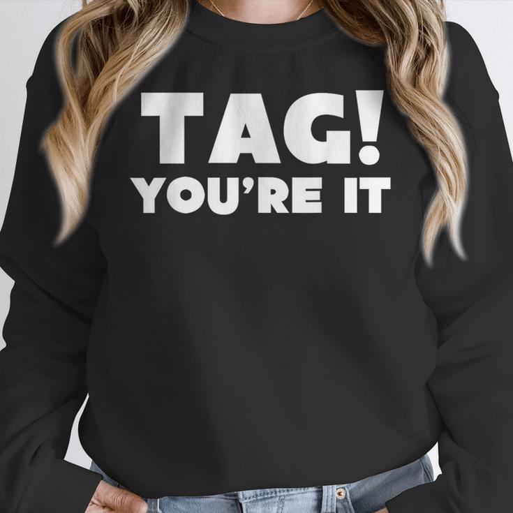Fun Summer Tag You'Re It Teacher Vacation T-Shirt For Men Women Girls Kids Women Crewneck Sweatshirt, funny design Fun Summer Tag You'Re It Teacher Vacation T-Shirt For Men Women Girls Kids Women Crewneck Sweatshirt, funny design