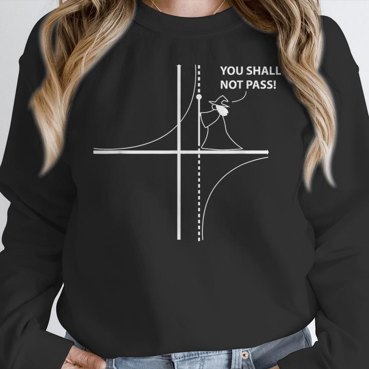 Function Asymptote Geek Math Pun Teacher Women Crewneck Sweatshirt, funny design Function Asymptote Geek Math Pun Teacher Women Crewneck Sweatshirt, funny design